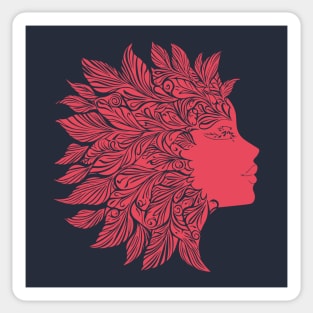 Floral Medusa – Greek Mythology With a Twist Sticker